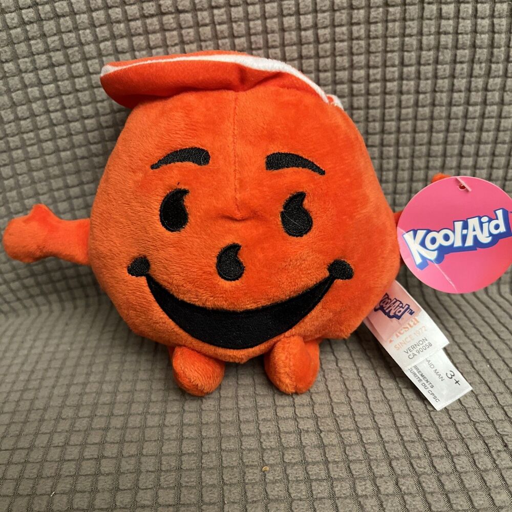 NWT Kool Aid Man 6” Plush Stuffed Red Doll Collectible Advertising Fiesta 2024
